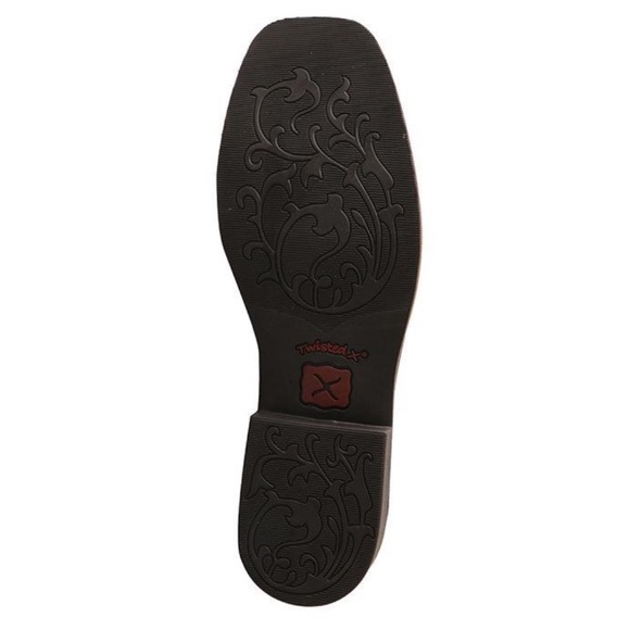 TWISTED X TOP HAND WESTERN BOOTS WIDE SQUARE TOE - Picture 4 of 4